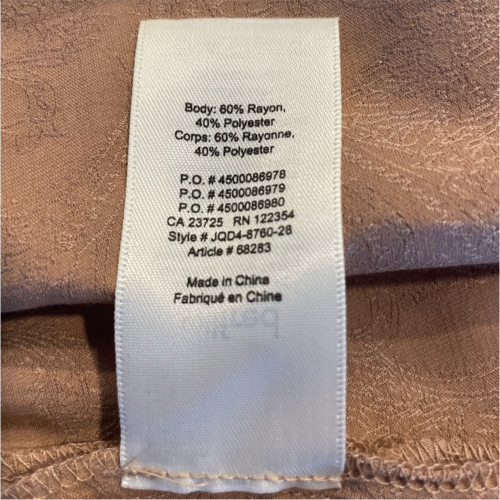 Aritzia Wilfred Rive Rose Gold Romper EUC - Picture 11 of 12
